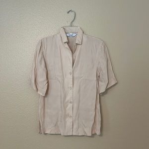 & Other Stories | US 0 | Beige Button Down Top